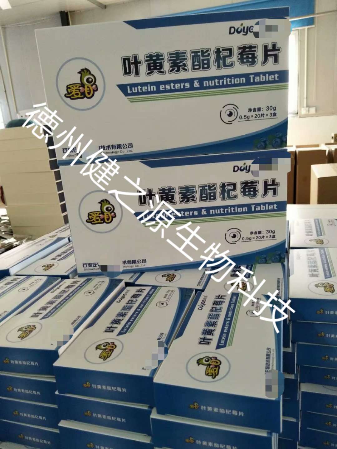 葉黃素藍莓片代加工_藍莓葉黃素酯片劑OEM_德州健之源